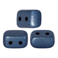 Ios par Puca® beads Metallic mat dark blue 23980-79032